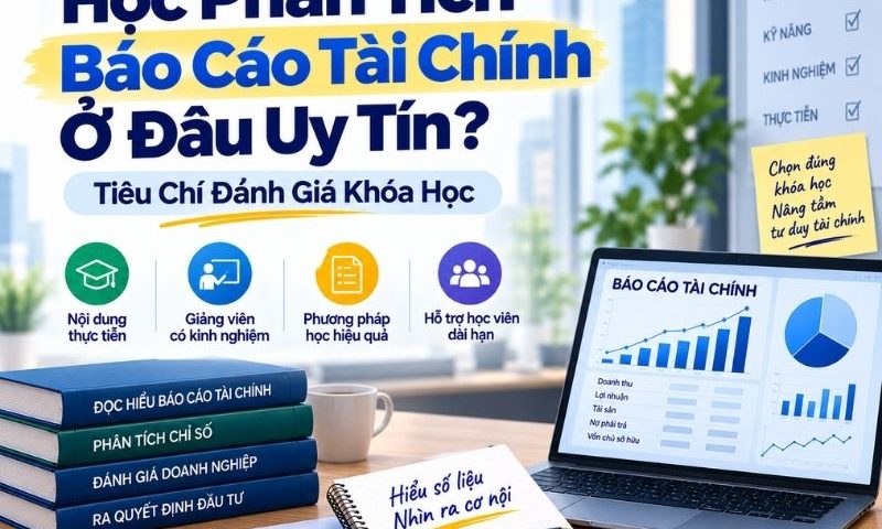 Học Phân Tích Báo Cáo Tài Chính Ở Đâu Uy Tín?