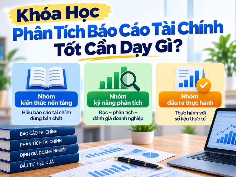 Nội Dung Khóa Học Phân Tích Báo Cáo Tài Chính